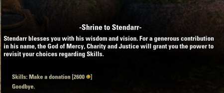 shrine to stendarr