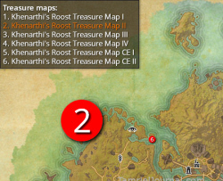 treasure map locations