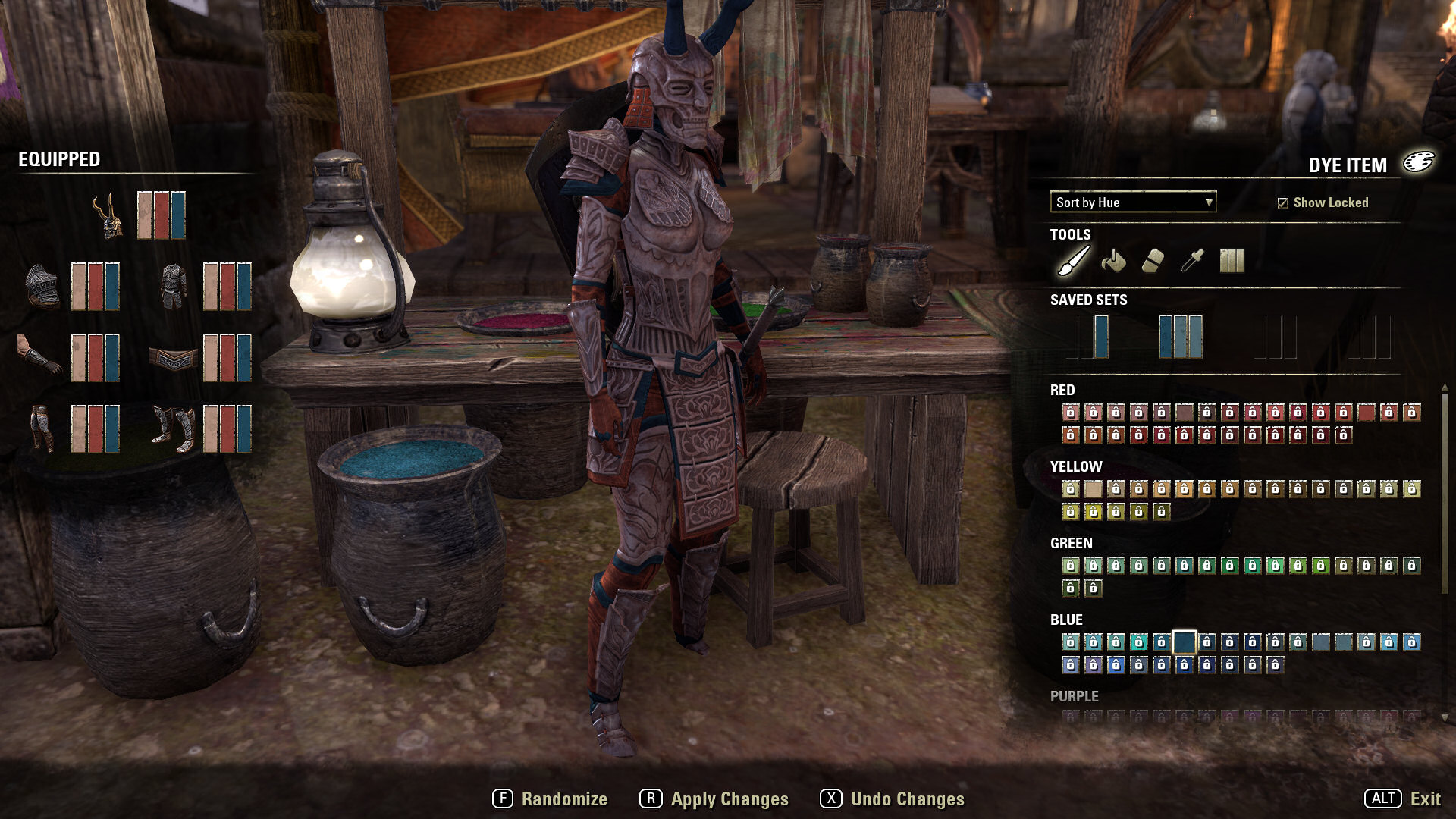 ESO Dye Guide Complete List of Dyes Tamriel Journal